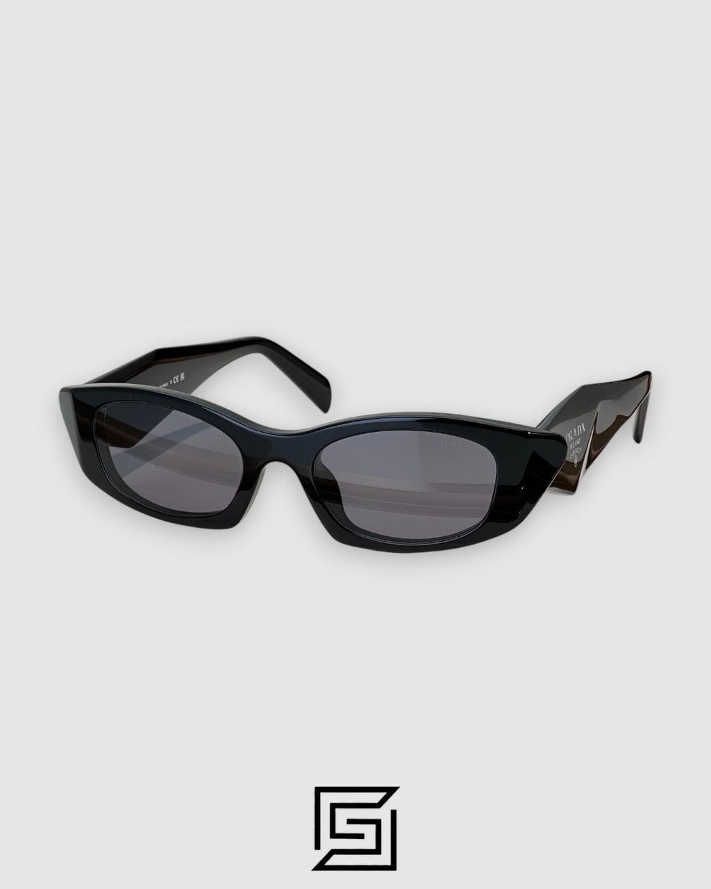 Prada PRB16S Black Lenses Black Frame