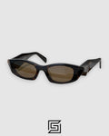 Prada PRB16S Brown Lenses Tiger Brown Frame