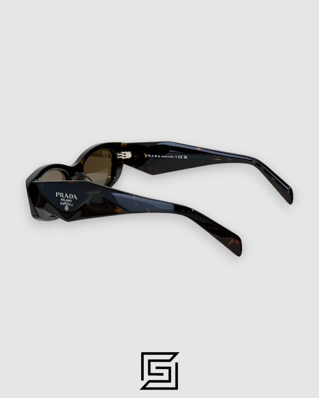 Prada PRB16S Brown Lenses Tiger Brown Frame