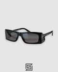 Prada SPR03 Black Lenses Black Frame Rectangular