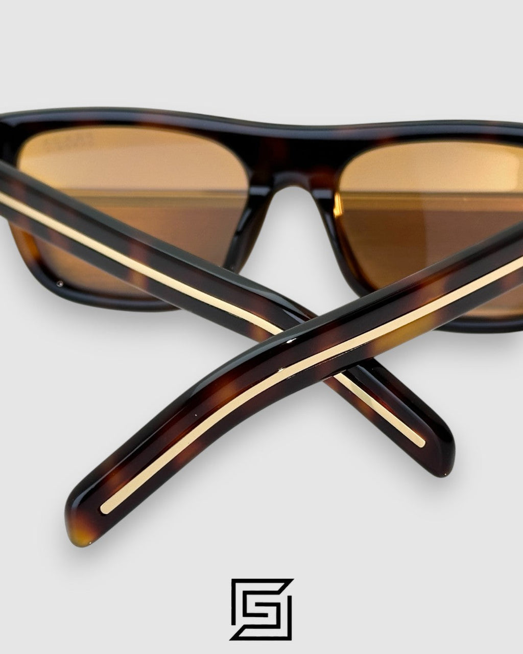 Prada SPR B12 Brown Lenses Tiger Brown Frame