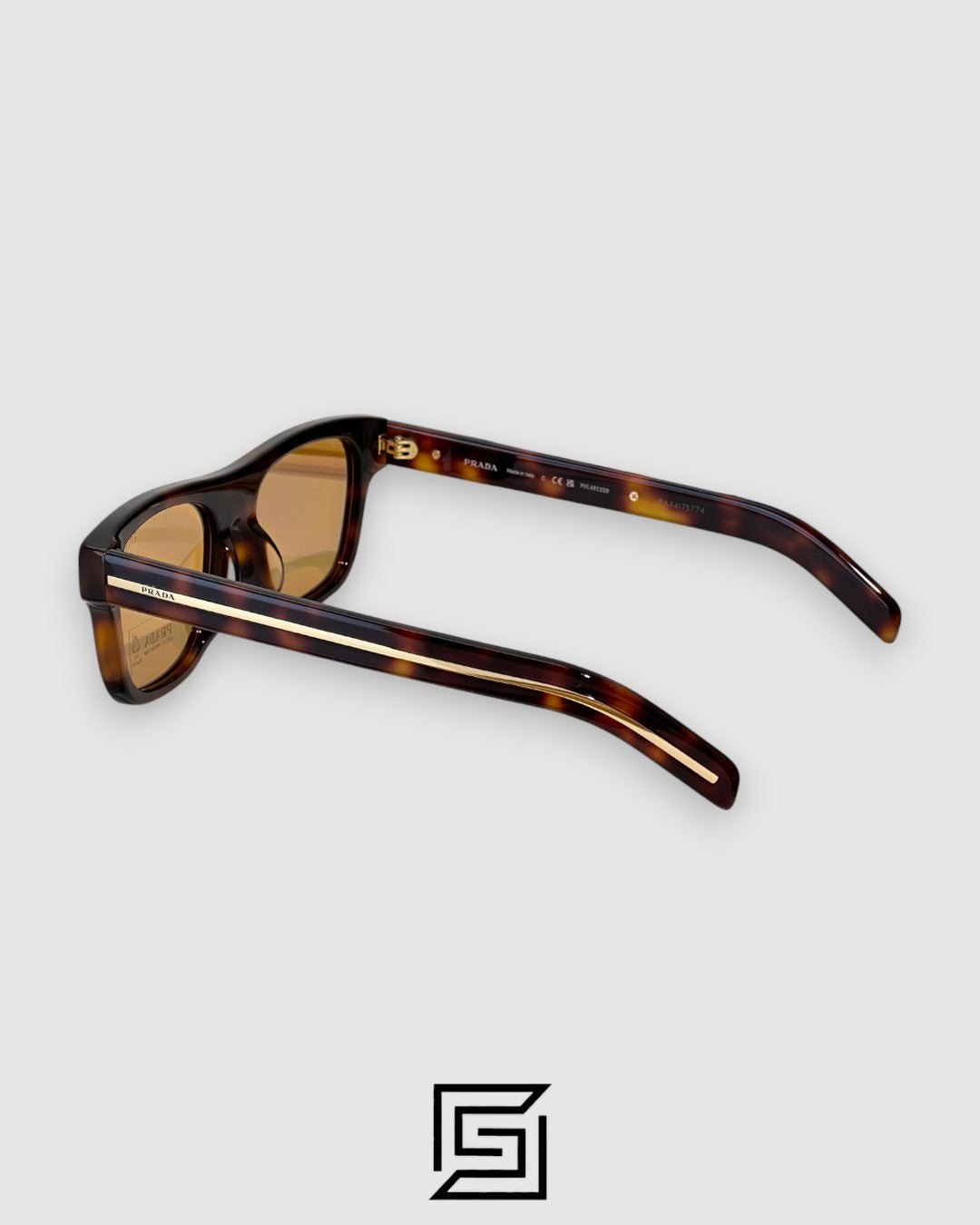 Prada SPR B12 Brown Lenses Tiger Brown Frame