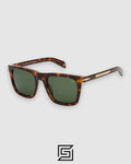 David Beckham DB7066 Tiger Brown Frame With Olive Lenses