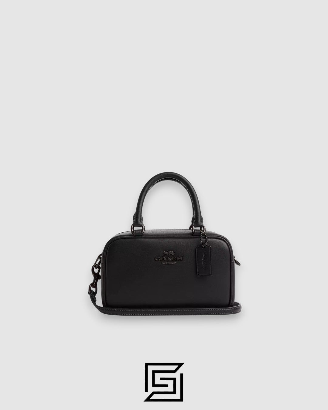 Coach Satchel Crossbody Black CT776