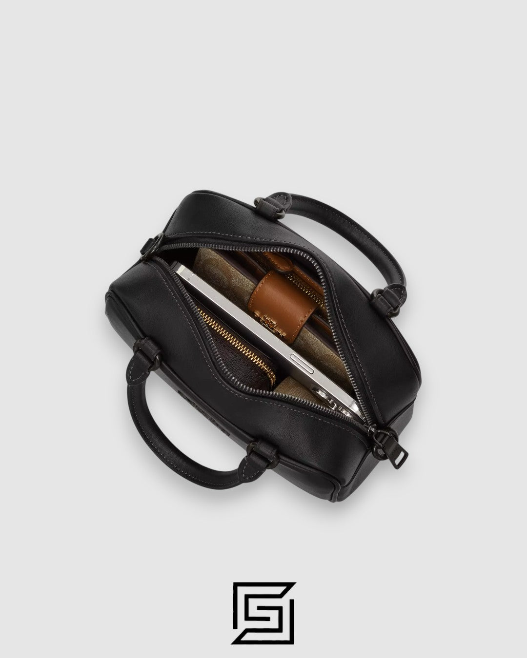 Coach Satchel Crossbody Black CT776
