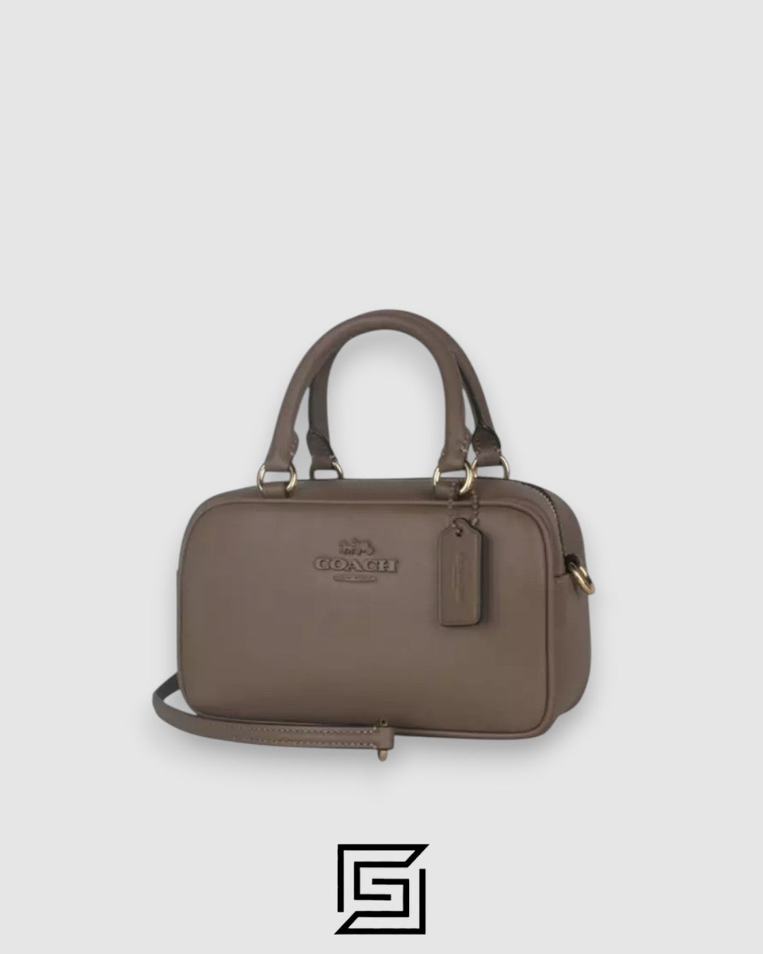 Coach Satchel Crossbody Brown CT776