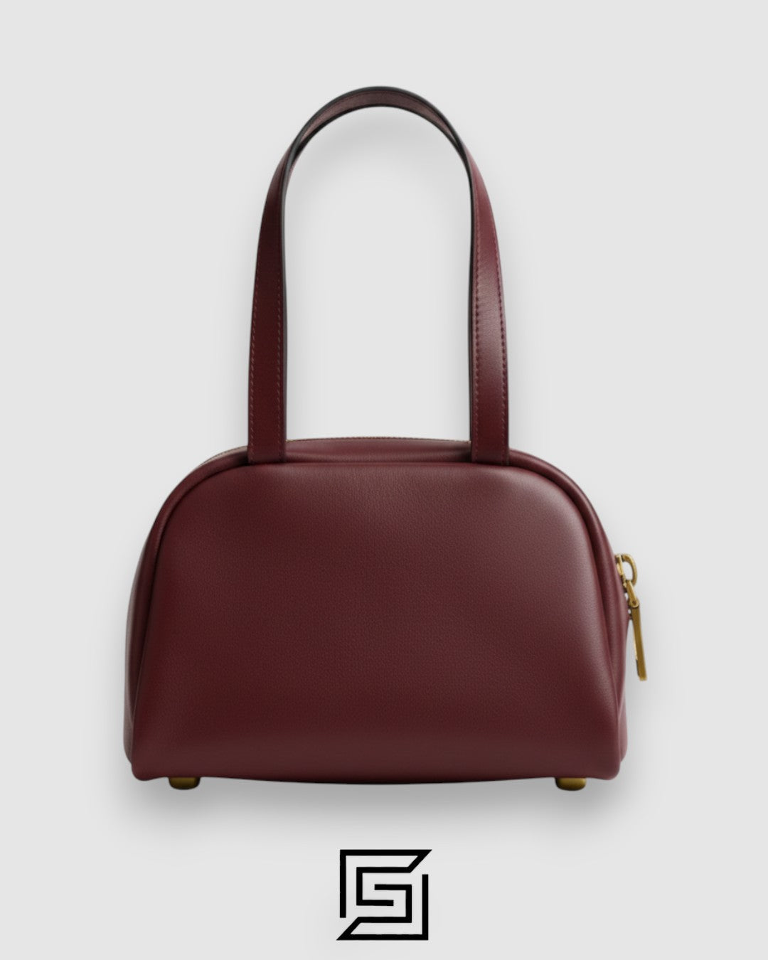Coach Twin Turnlock Bag 20 Dark Brown Style Number CCC55
