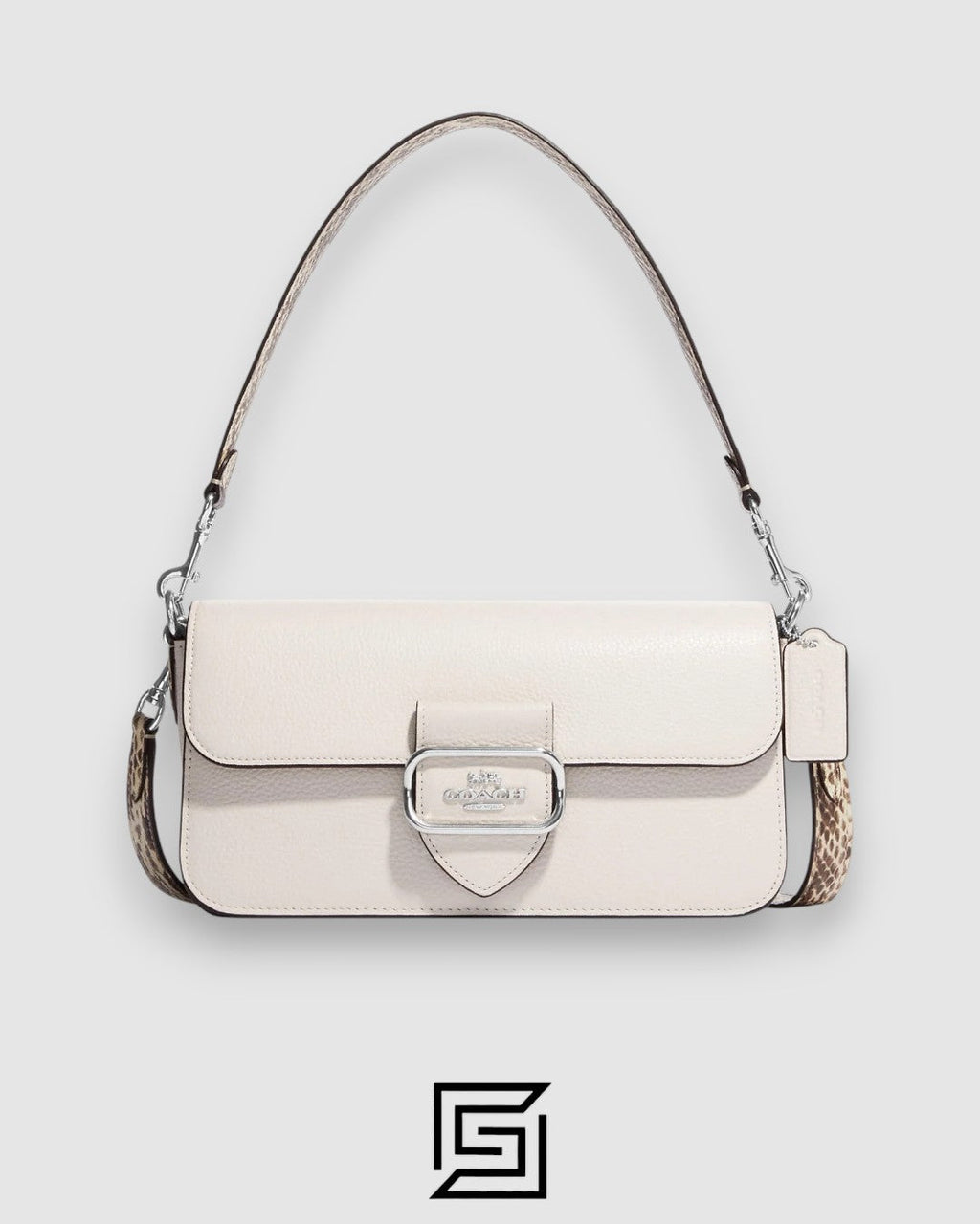 Coach Morgan Shoulder Bag White Style Number CE561