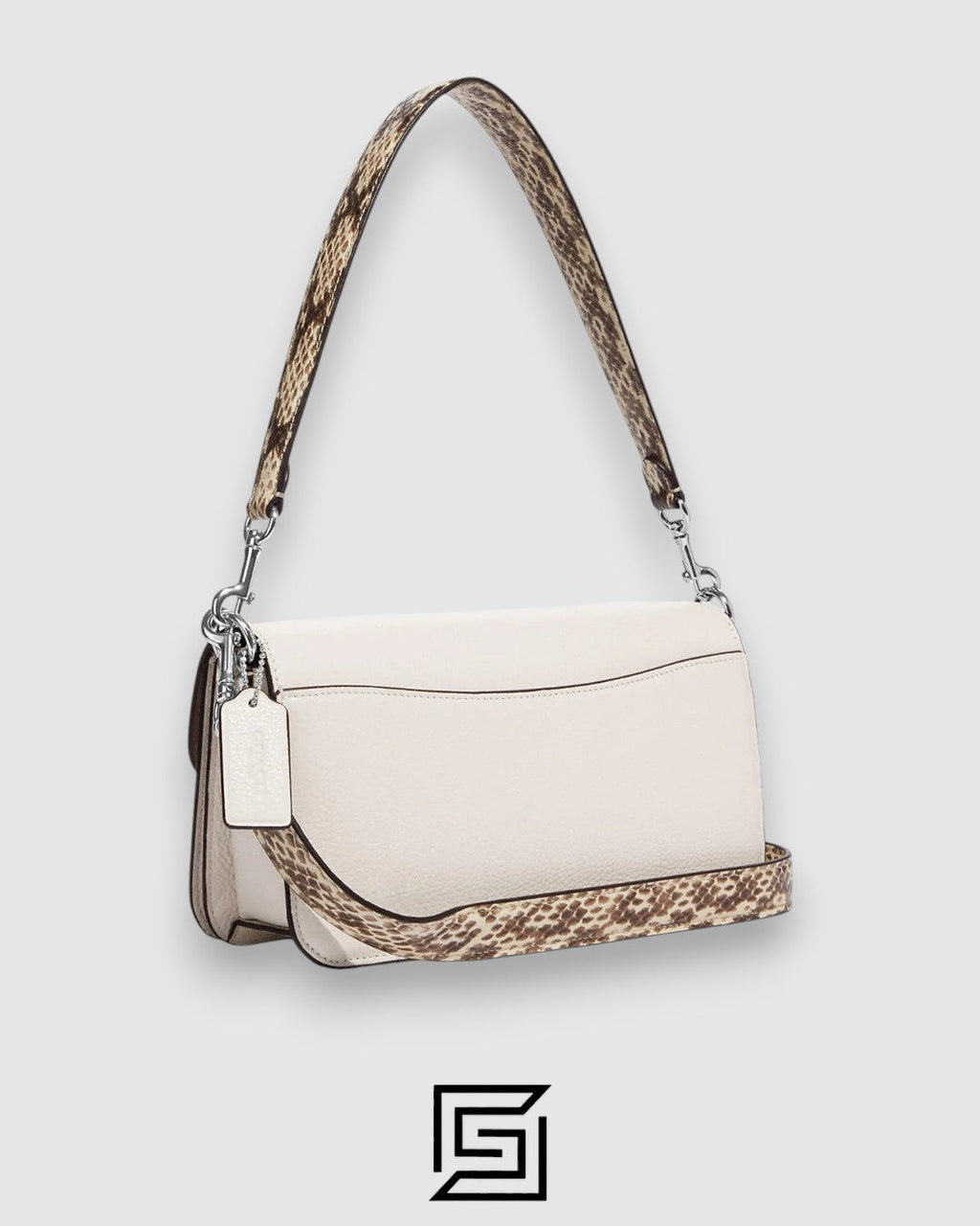 Coach Morgan Shoulder Bag White Style Number CE561
