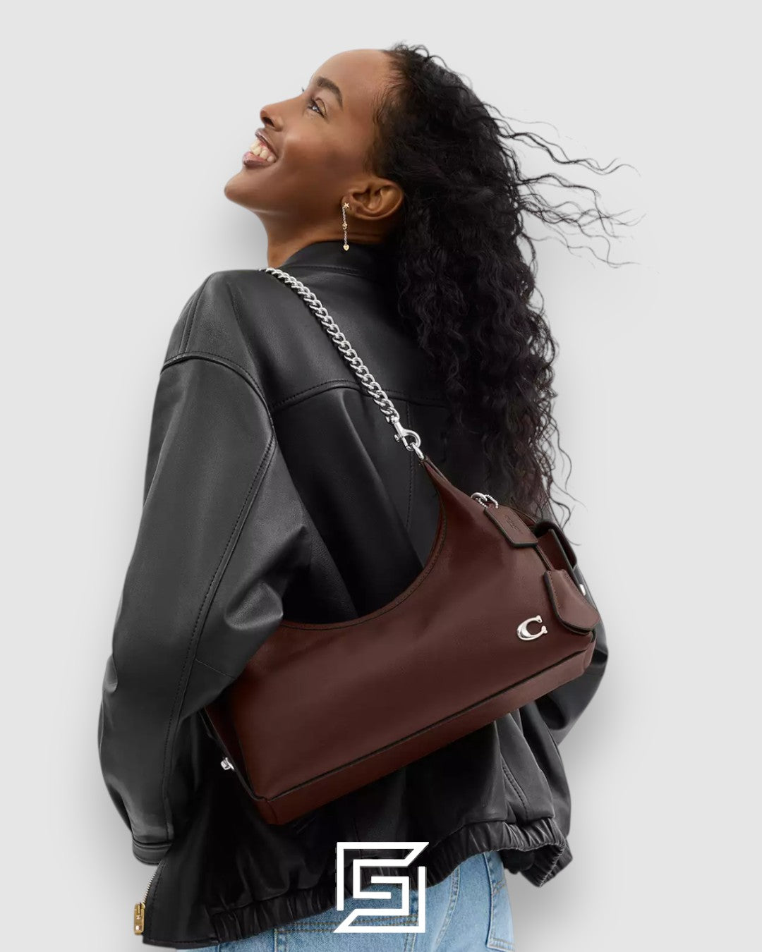Coach Pocket Juliet Bag 30 Brown Style Number CAM20