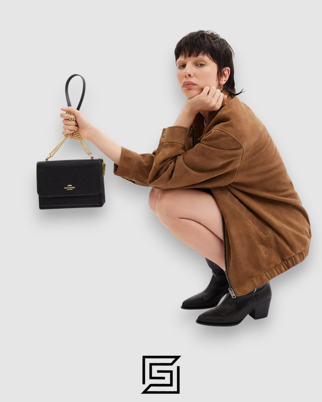 Coach Klare Crossbody Black Bag Style Number CJ627 - 91174