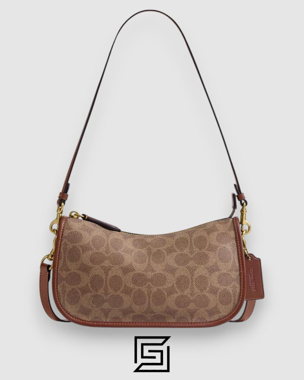 حقيبة Coach Waverly من قماش Signature طراز CCC38