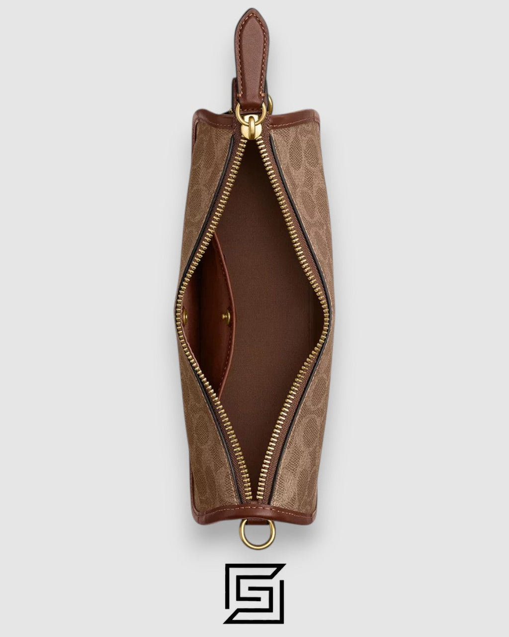 حقيبة Coach Waverly من قماش Signature طراز CCC38