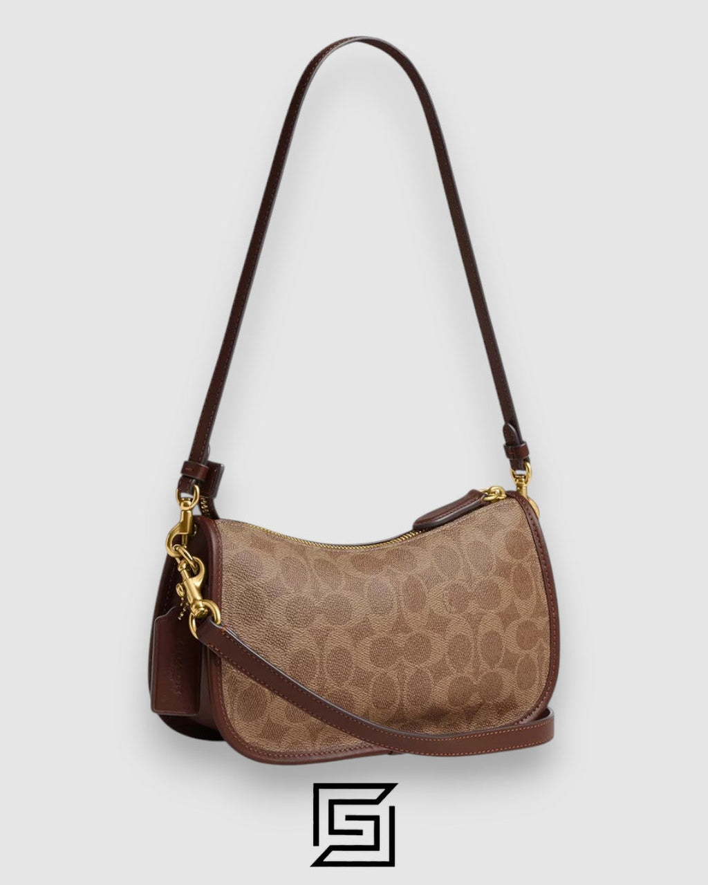 حقيبة Coach Waverly من قماش Signature طراز CCC38