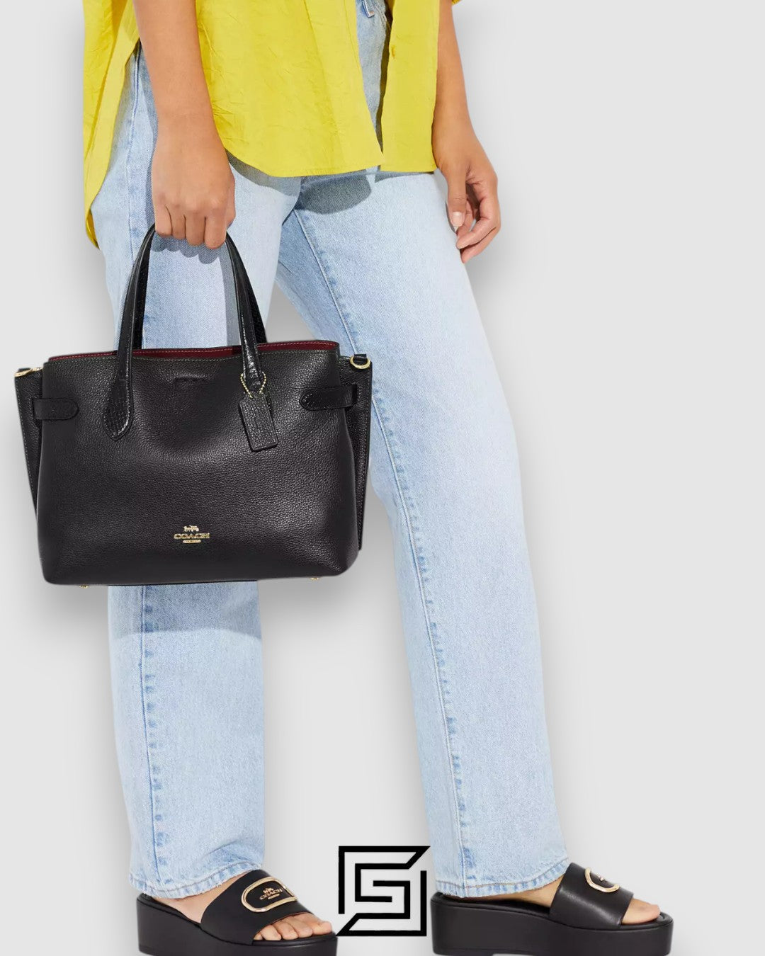 حقيبة كاريال CH187 من Coach Hanna