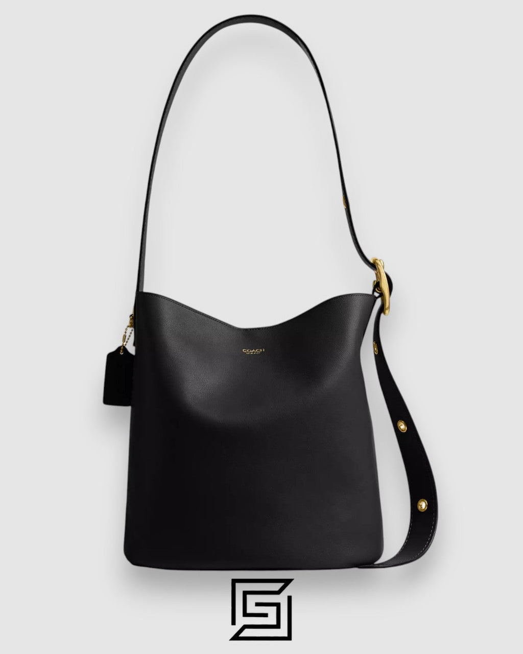Coach Bleecker Bucket Bag Black CCC23
