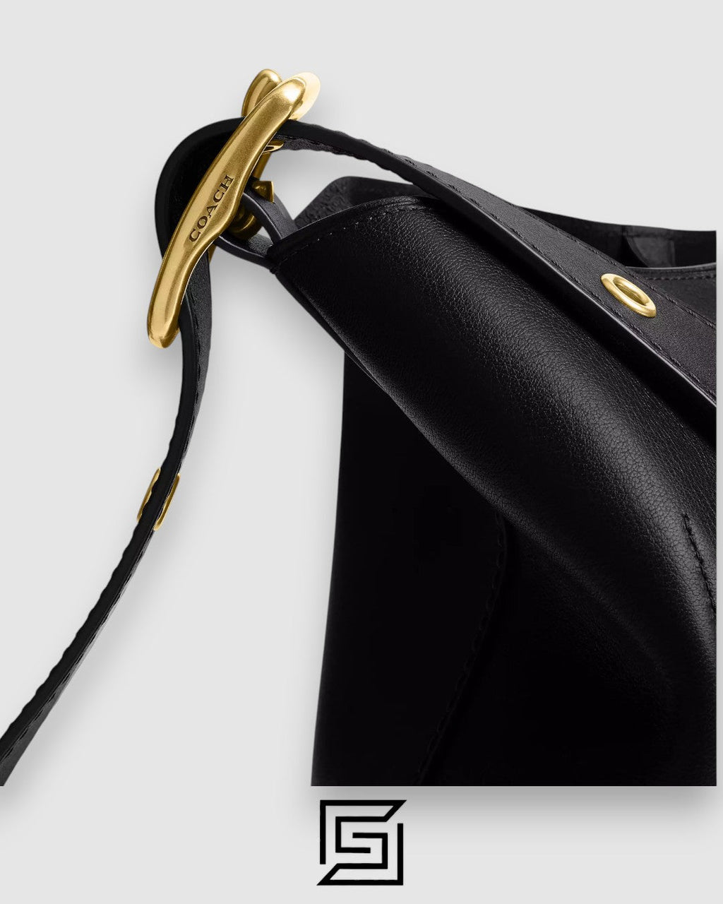 Coach Bleecker Bucket Bag Black CCC23