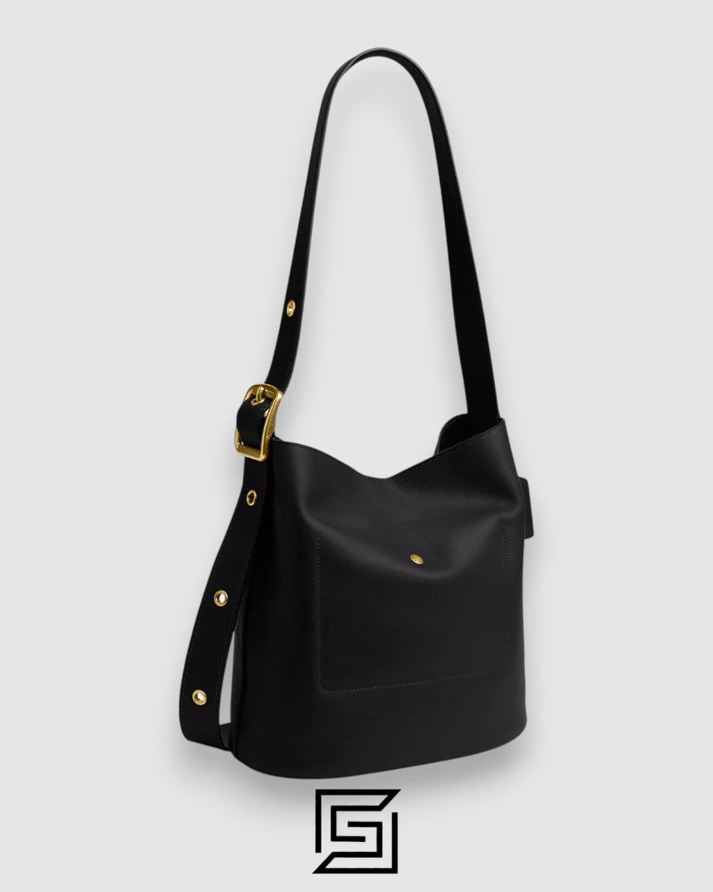 Coach Bleecker Bucket Bag Black CCC23