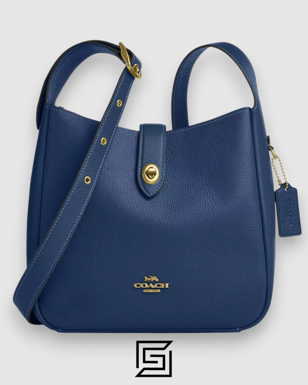 Coach Hadley Mini Crossbody Bag Blue CAL60