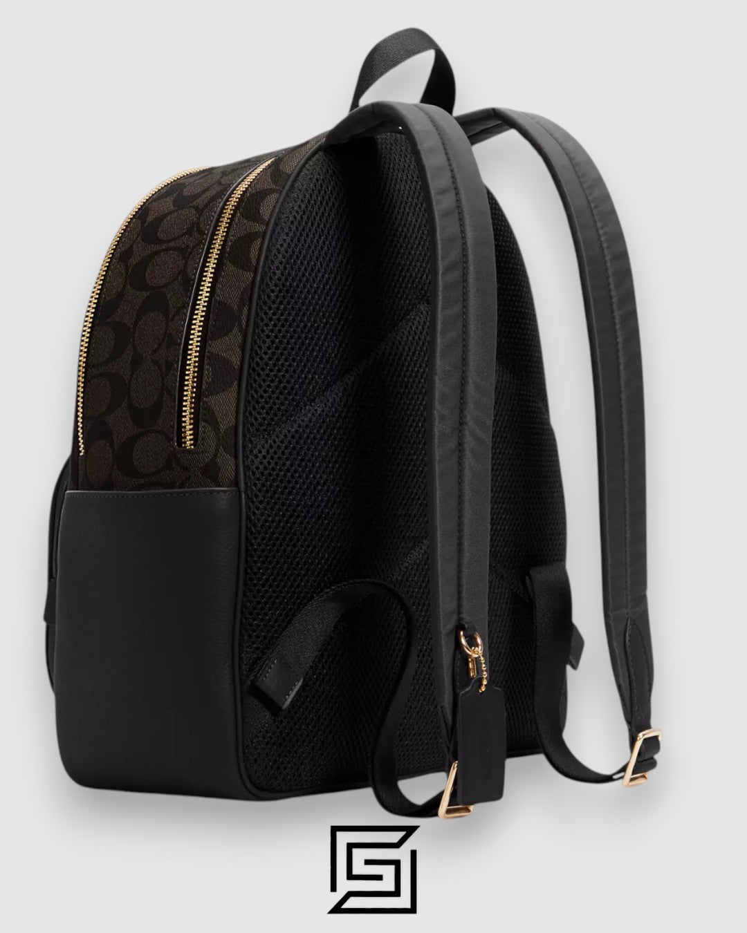 Coach Court Backpack In Signature Canvas C5671