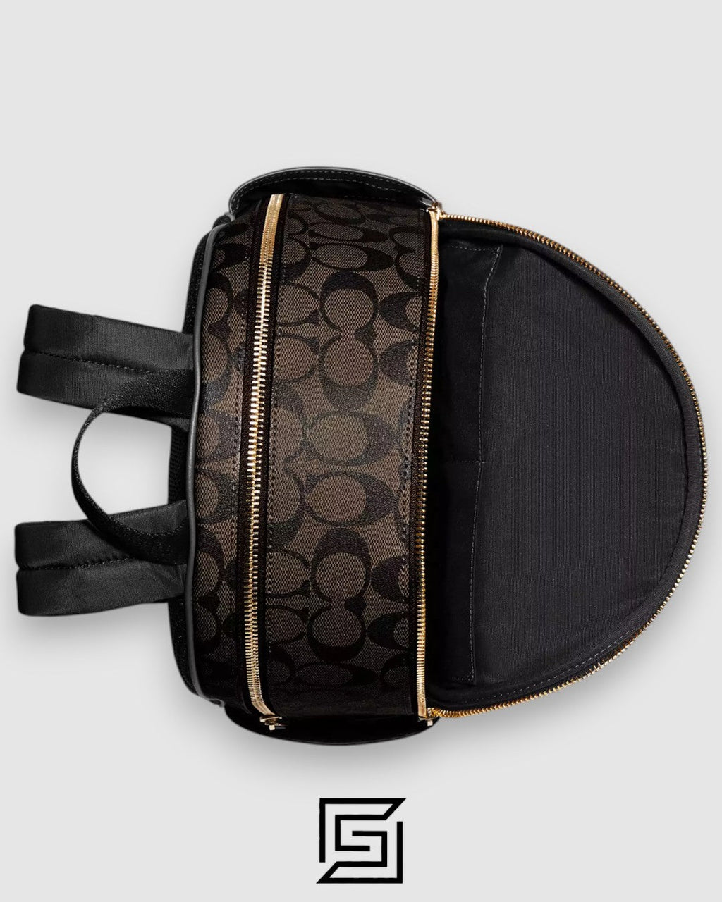 Coach Court Backpack In Signature Canvas C5671