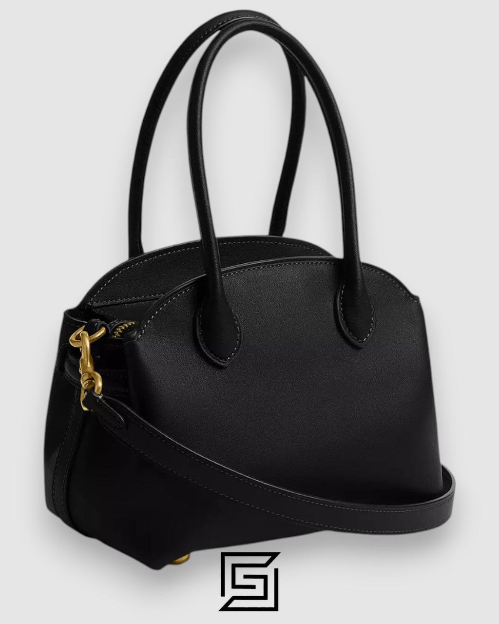 COACH Soft Empire Carryall Bag Black 21 CCY99