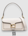 COACH Tabby Shoulder Bag 26 White CH857