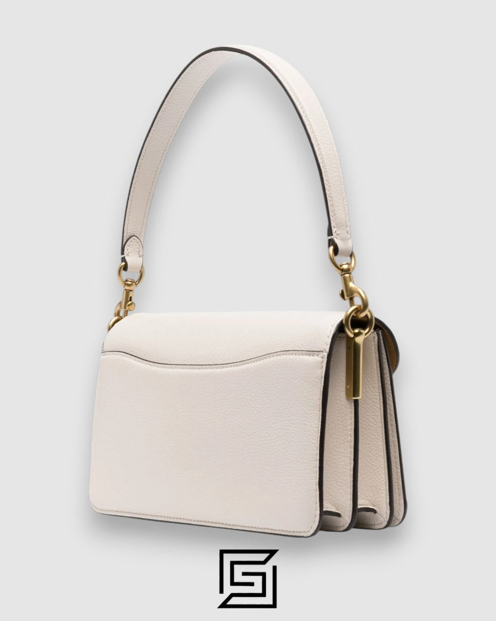 COACH Tabby Shoulder Bag 26 White CH857