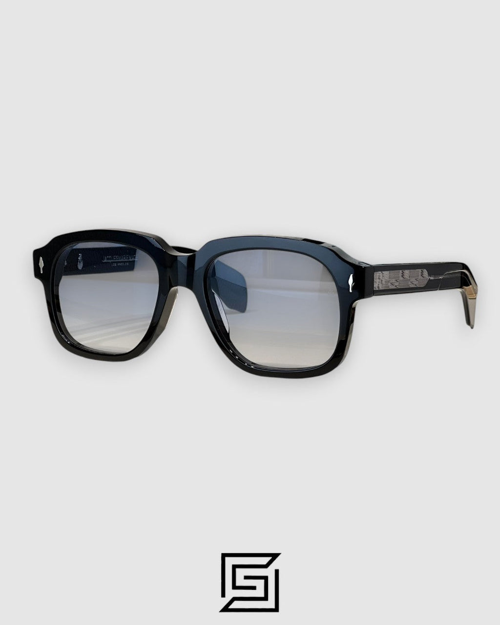 Jacques Marie Mage UNION sunglasses - BLACK-BLUE