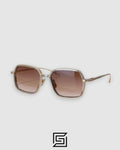 Jacques Marie Mage ADMIRAL Sunglasses - rose gold - brown