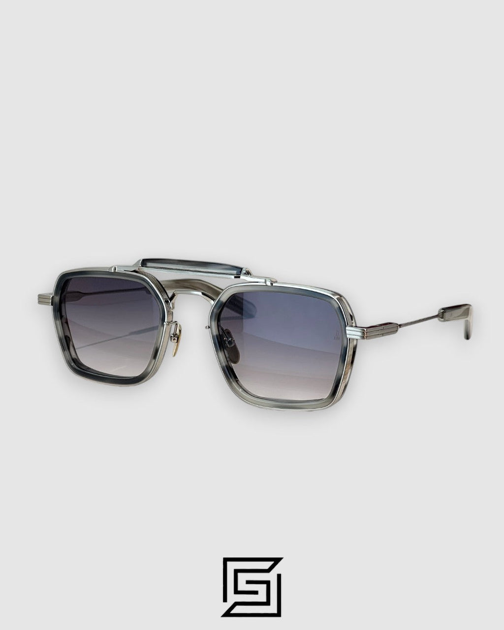 Jacques Marie Mage KILPATRICK Sunglasses - silver - grey