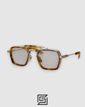 Jacques Marie Mage KILPATRICK Sunglasses - rose gold - brown