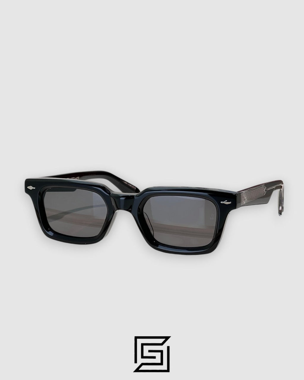 Jacques Marie Mage CASABLANCA Sunglasses - BLACK_BLACK