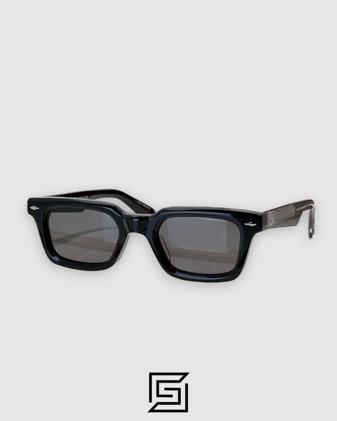 Jacques Marie Mage CASABLANCA Sunglasses - BLACK_BLACK