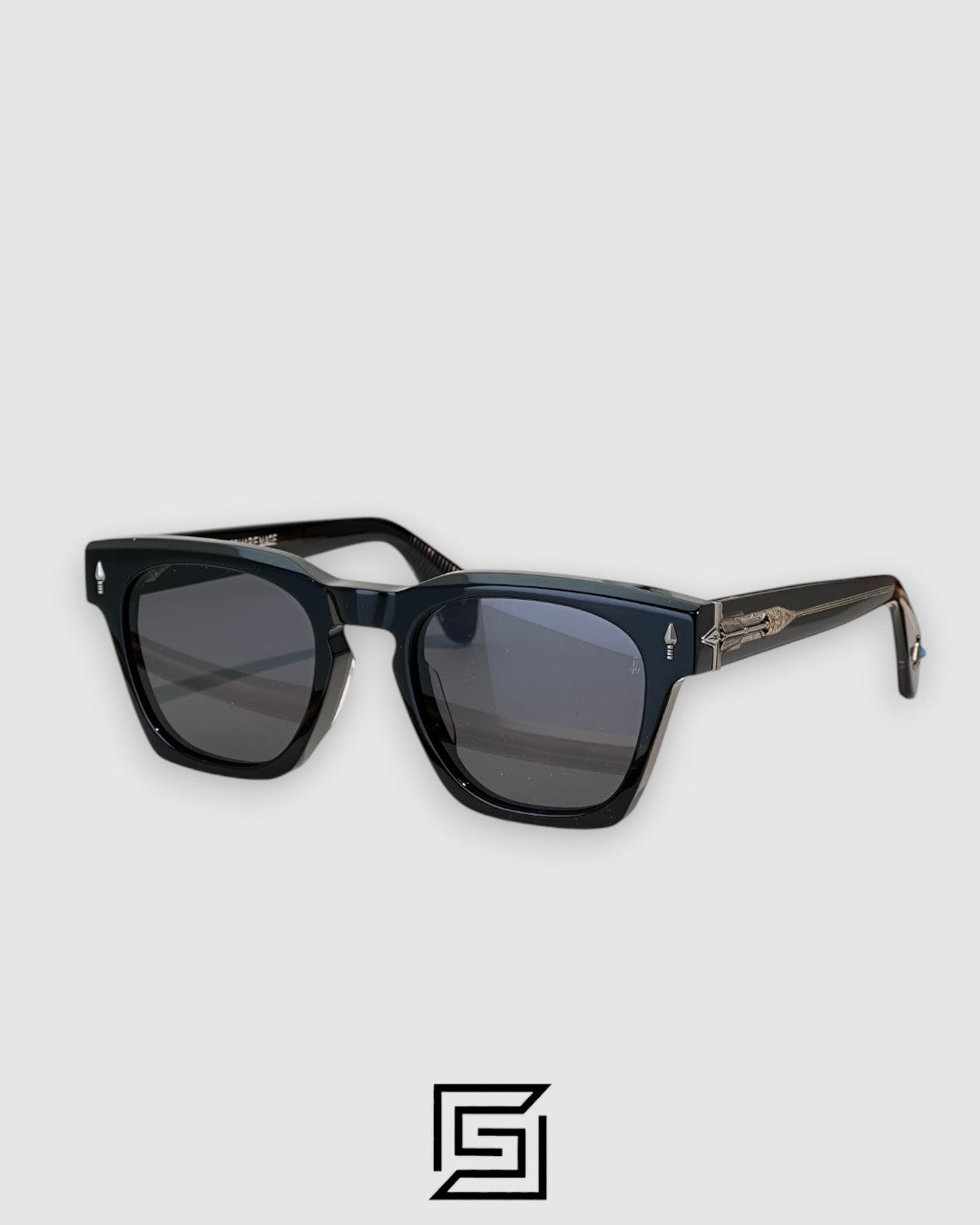 Jacques Marie Mage RAWLINS Sunglasses - BLACK_BLACK