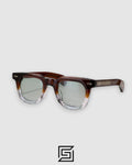 Jacques Marie Mage VENDOME Sunglasses - red tow tone-light green