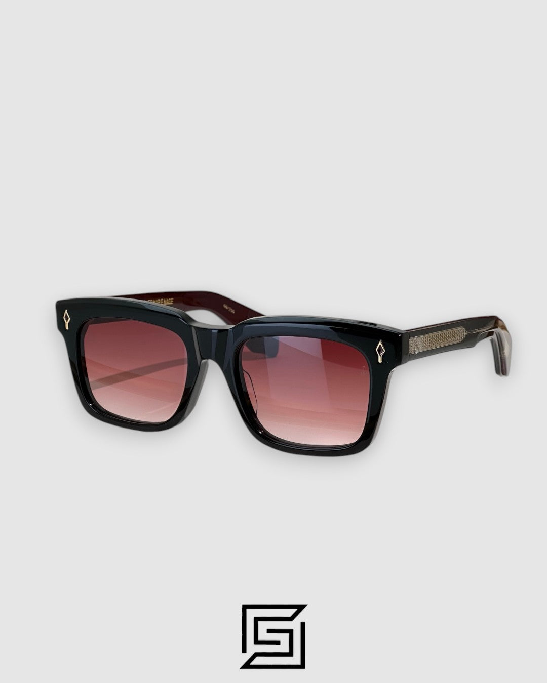Jacques Marie Mage TORINO Sunglasses - black-brown