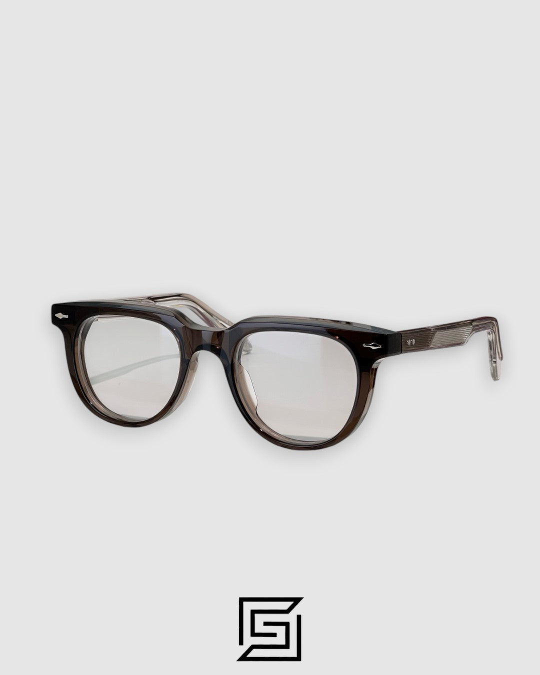STAHLER Bold Black Frame - بني شفاف