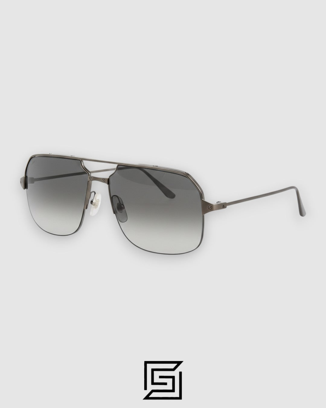 Cartier CT0230 Gun Frame With Grey Lenses