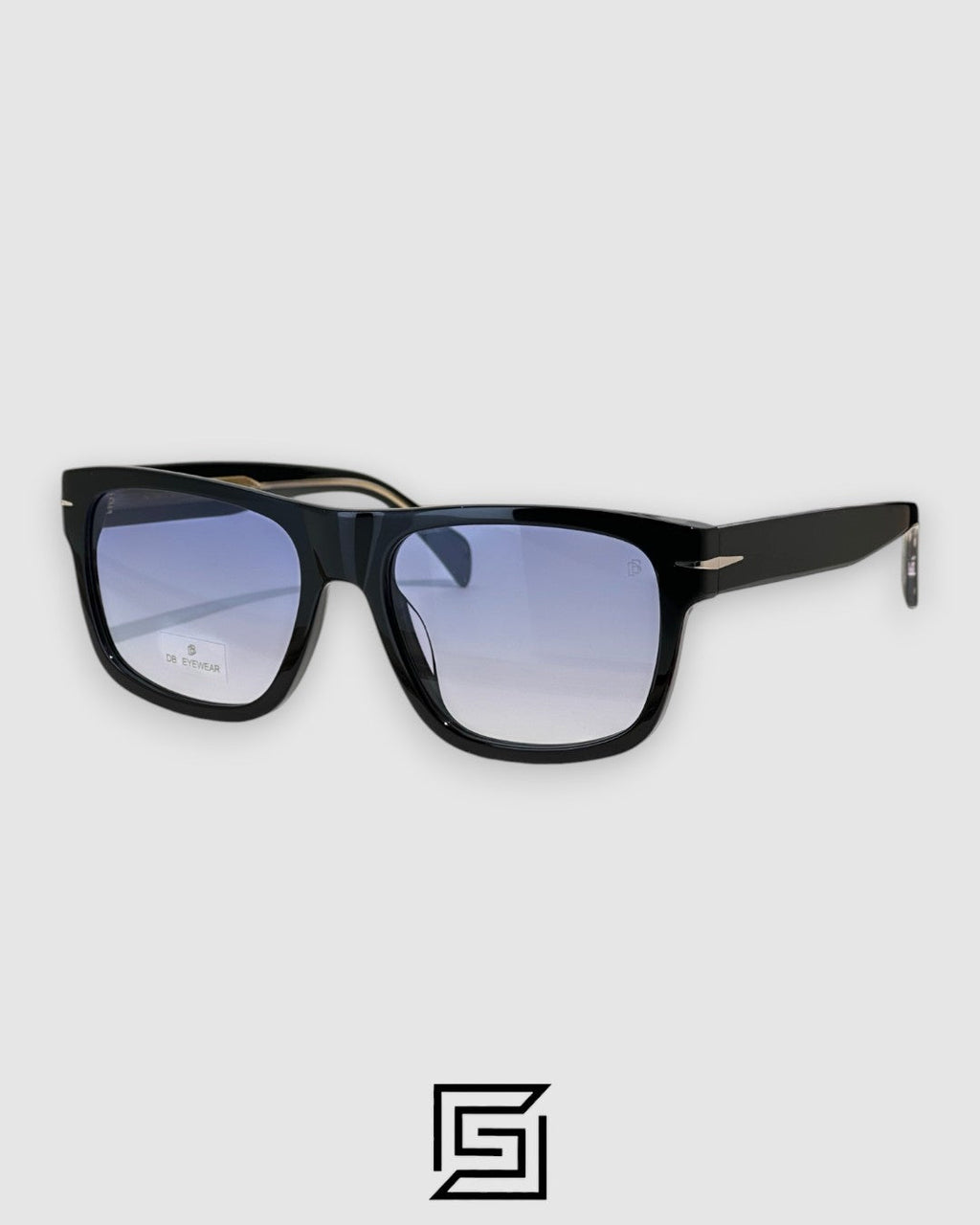 DB7150 Sunglasses - black-brown