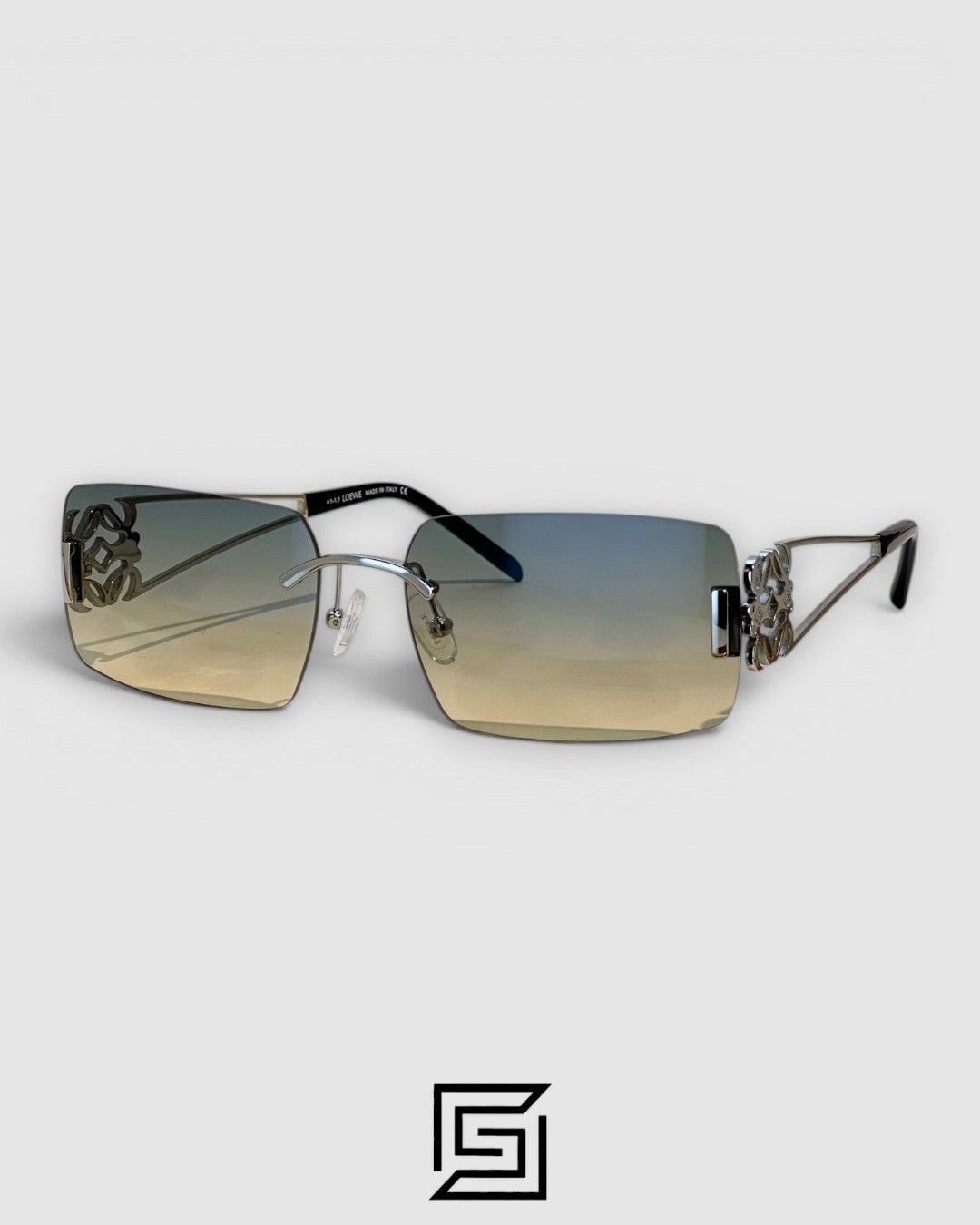 SLW104 Sunglasses - silver_green