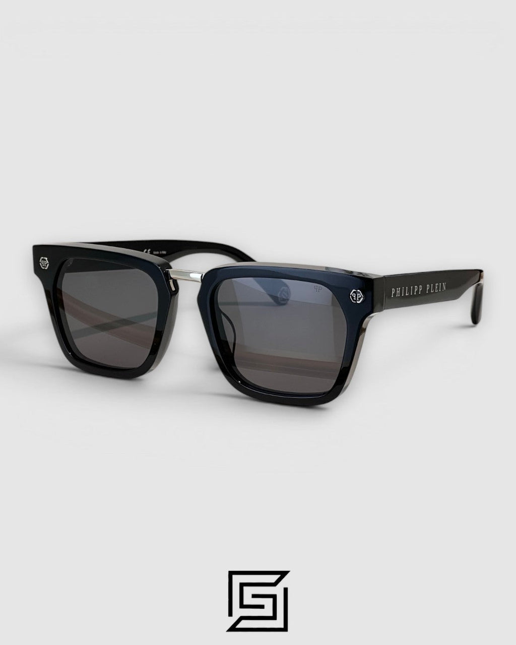 Philipp Plein VPP055 Sunglasses - BLACK_BLACK