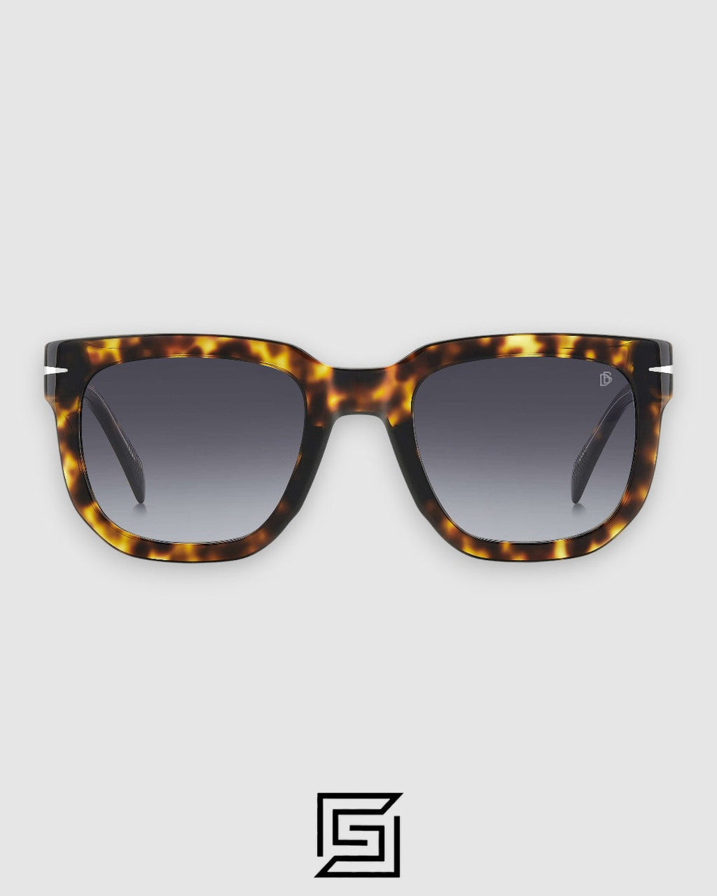 David Beckham DB7118 Tiger Brown Frame With Grey Lenses