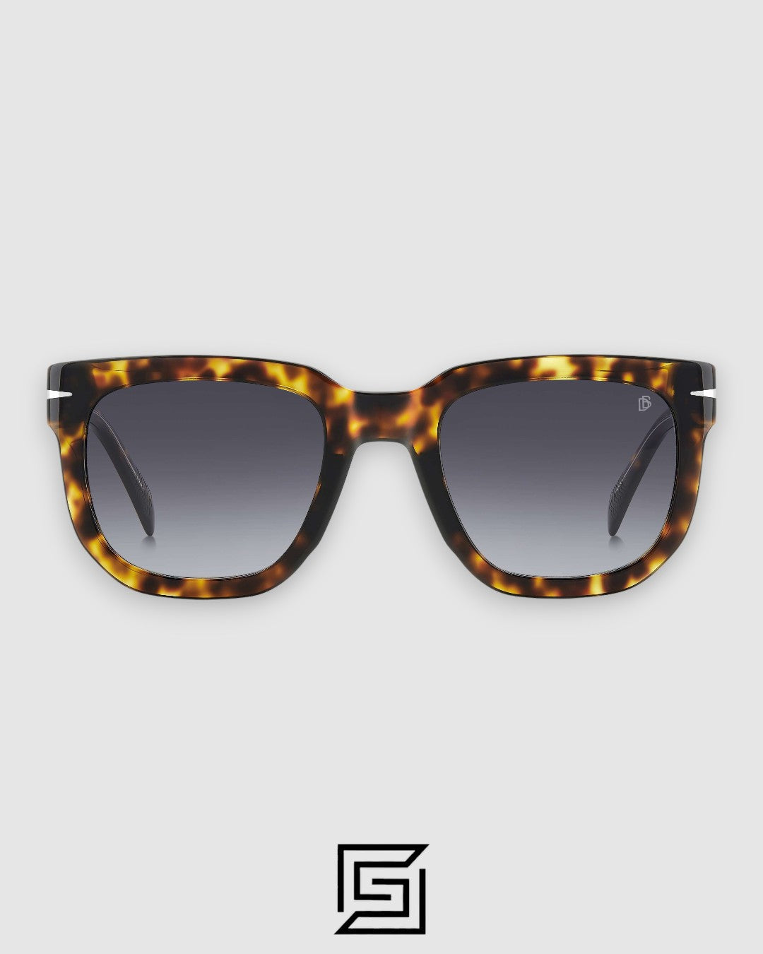 David Beckham DB7118 Tiger Brown Frame With Grey Lenses