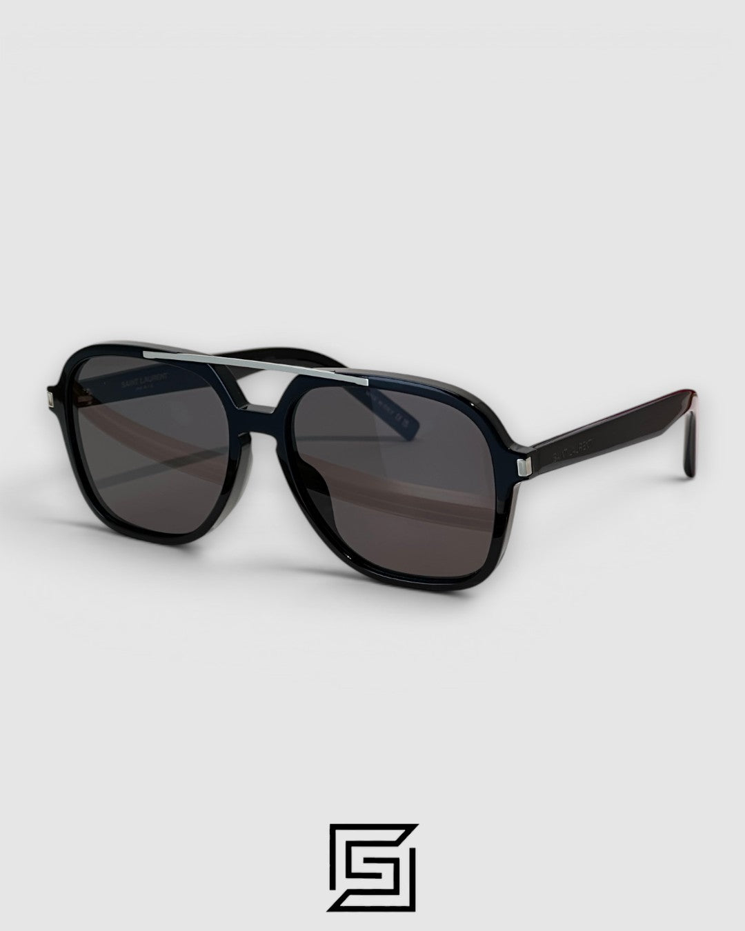 SL545 إطار أسود عدسات حمراء - BLACK_BLACK