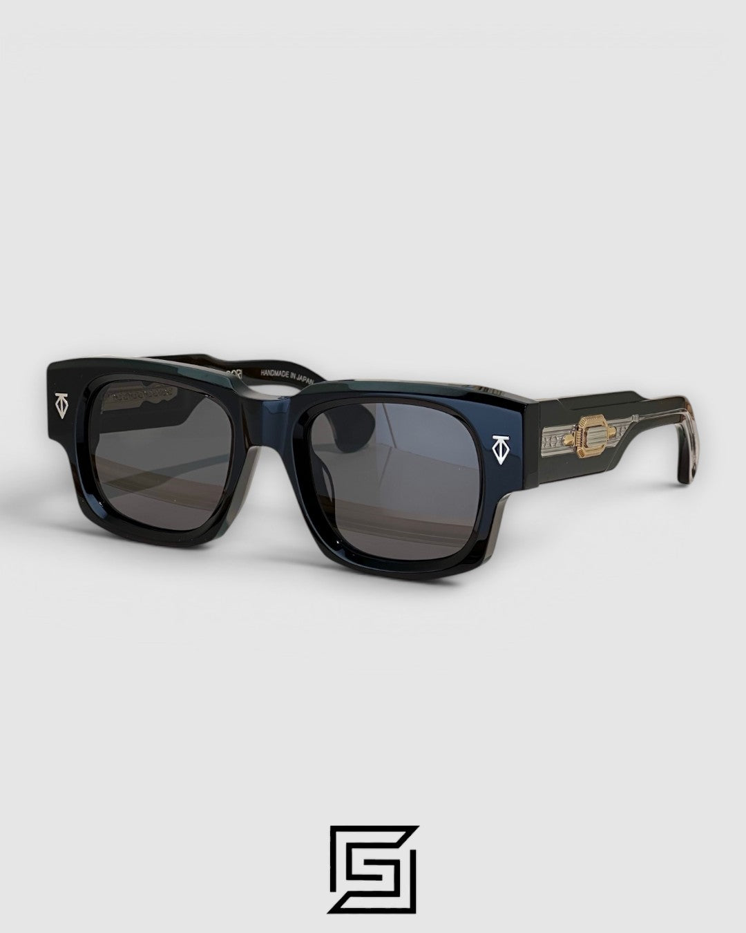 DUSENBERG Brown Two Tone Frame Brown Lenses - black-black