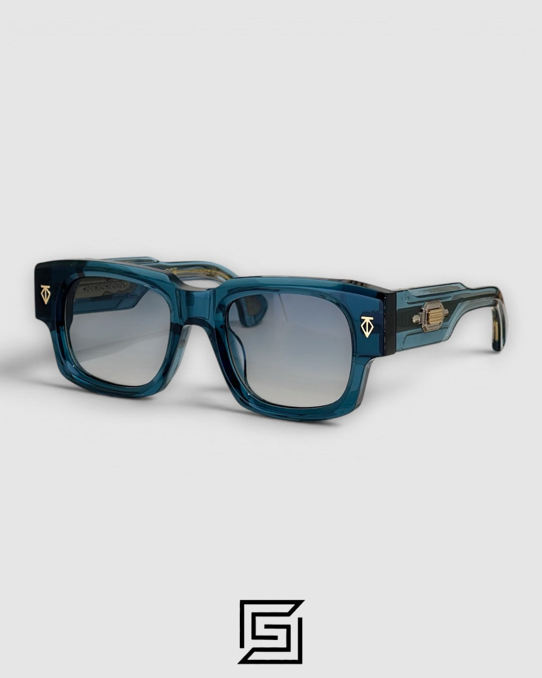 DUSENBERG Brown Two Tone Frame Brown Lenses - brown tow tone -brown