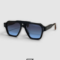 SKYLINE Sunglasses - BLACK-BLUE