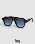 SKYLINE Sunglasses - BLACK-BLUE