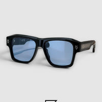 ESTOQUE Black Frame Black Lenses Gold Arm - BLACK-BLUE